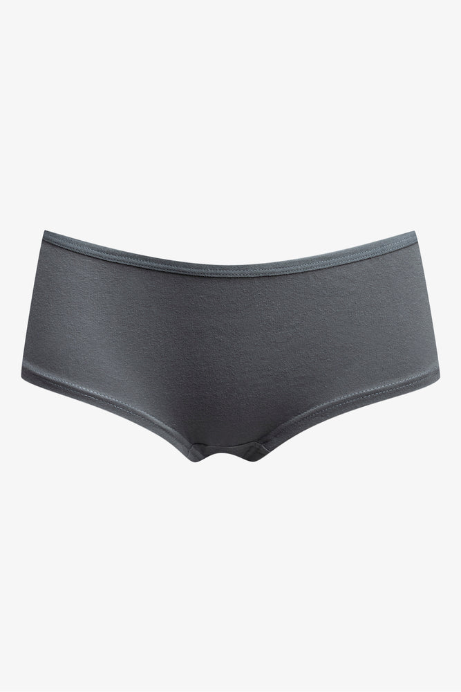 3 PACK COTTON BOYLEG BLACK  GREEN & MOCHA (2)