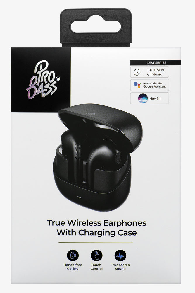 Pro Bass Zest Series Earphones Black (5)