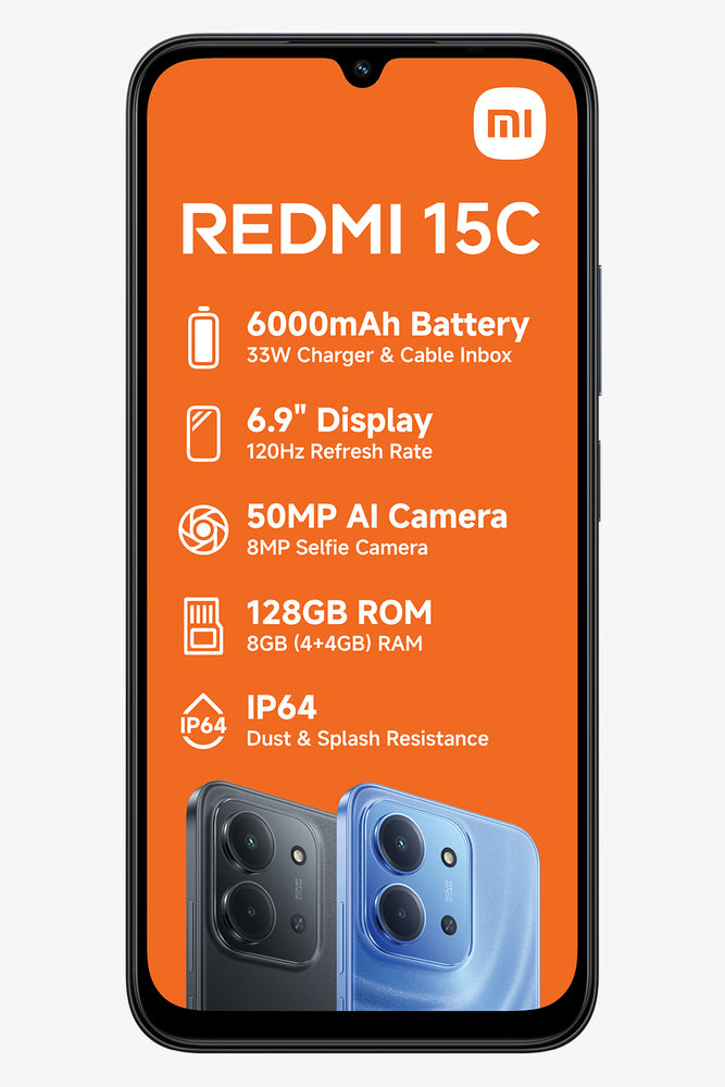 Xiaomi Redmi 15C Black (1)