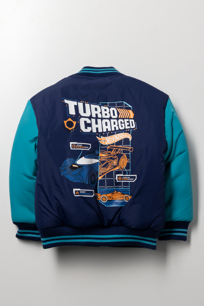 Hot Wheels Bomber Jacket Blue (2)