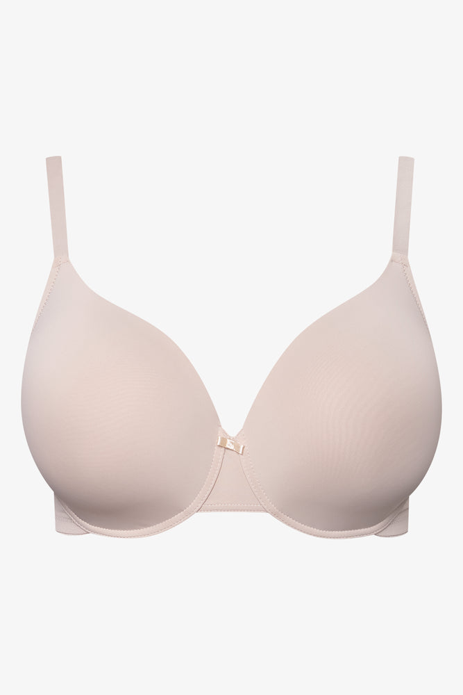 Plus Size 2 Pack T-Shirt Bras Navy And Natural (1)