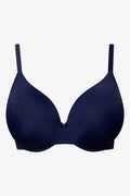 Plus Size 2 Pack T-Shirt Bras Navy And Natural (3)