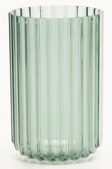 Ribbed Tumbler Green