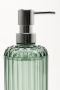 Ribbed Soap Dispenser Green (1)