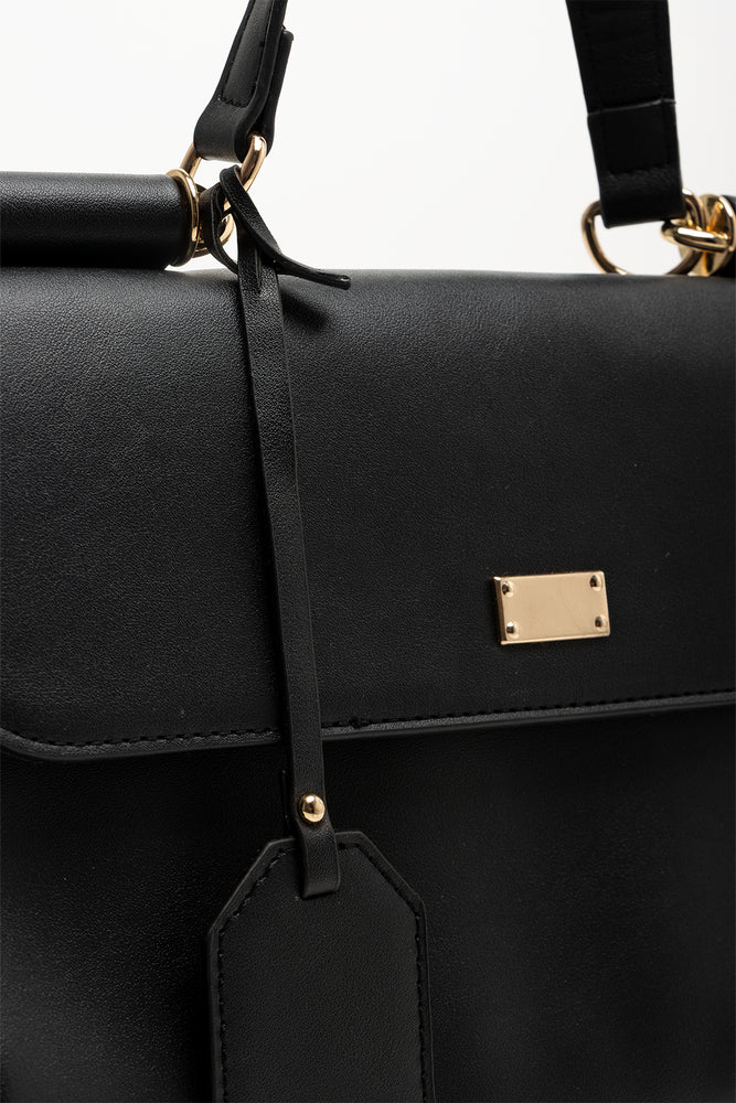 Top Handle Bag Black (3)