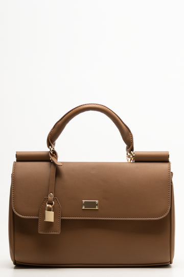 Top Handle Bag Natural