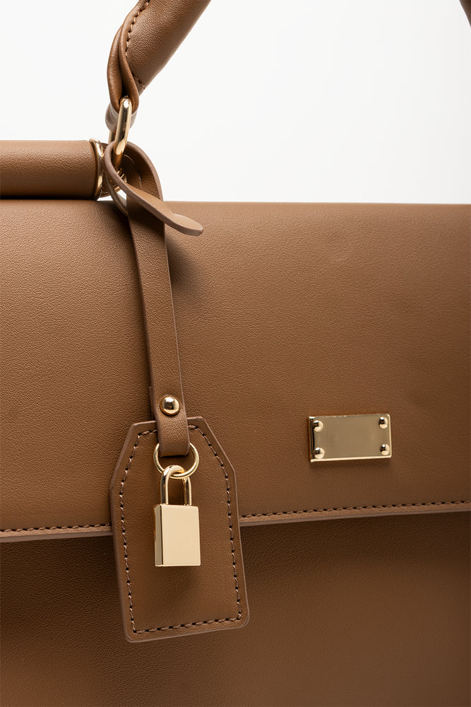 Top Handle Bag Natural (3)