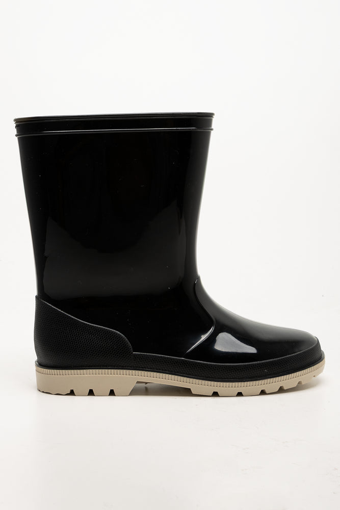 Rain Boots Black (1)