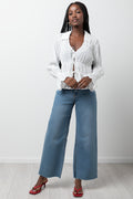 Culotte Denim Jeans Blue