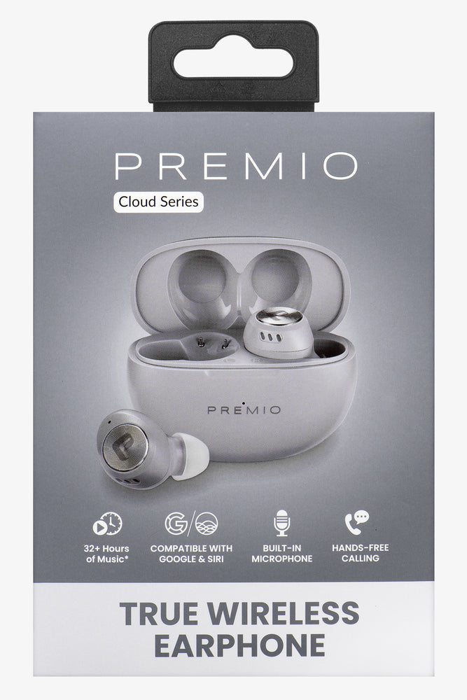 Premio Cloud Series TWS Earphones Grey (3)