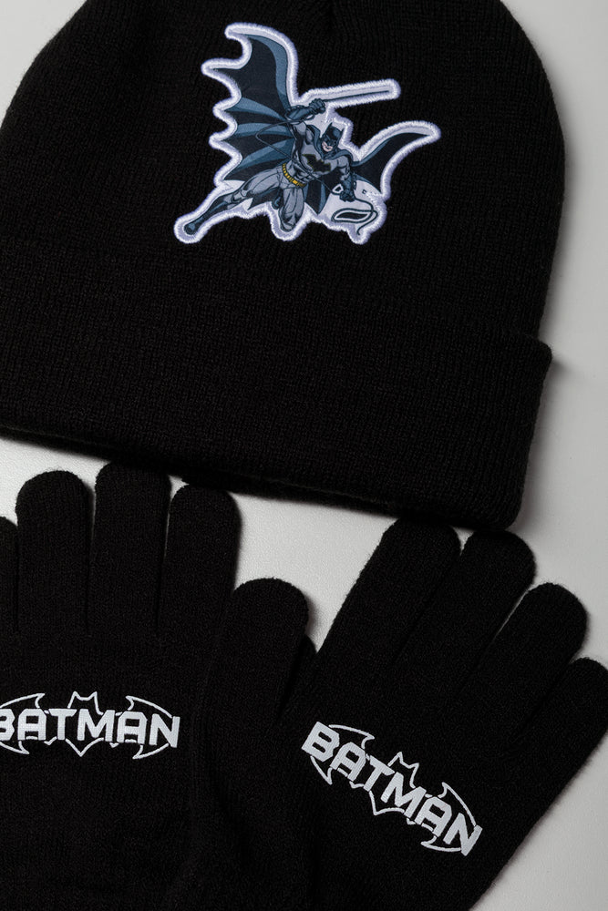 Batman Beanie & Gloves Set