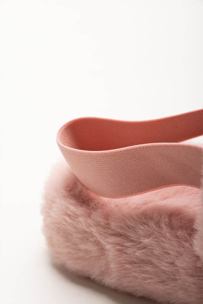 Open Toe Sling Back Slippers Pink (3)