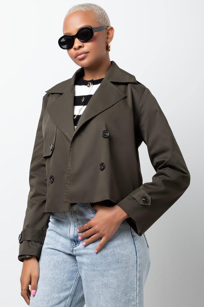 Cropped Trench Green