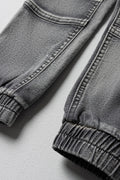 Jogger Biker Denim Jeans Grey (1)
