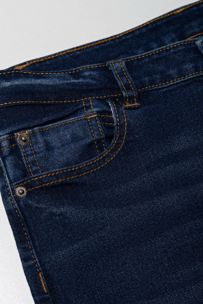 Ripped Denim Jeans Blue (2)