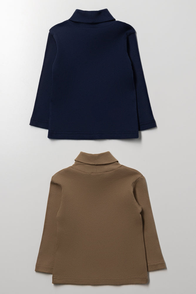 2 Pack Polonecks Navy And Natural (2)