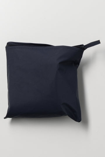 Navy Unisex Lightweight Waterproof Foldable Raincoat