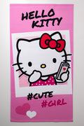 Hello Kitty Towel Pink