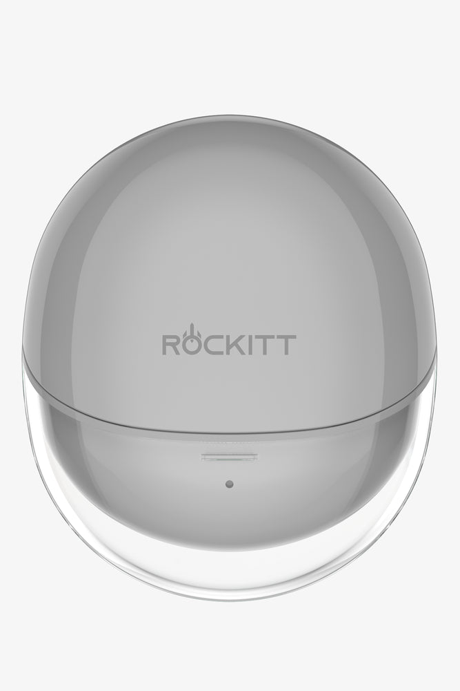 Rockitt Wireless Earbuds Grey Silver (2)