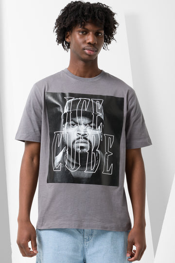 ICECUBE T-SHIRT CHARCOAL
