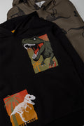 2 Pack Dino Hoodies Green And Black (1)