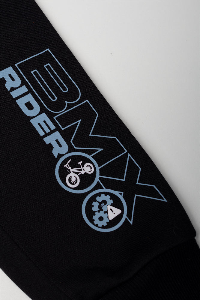 BMX Rider Trackpants Black (2)