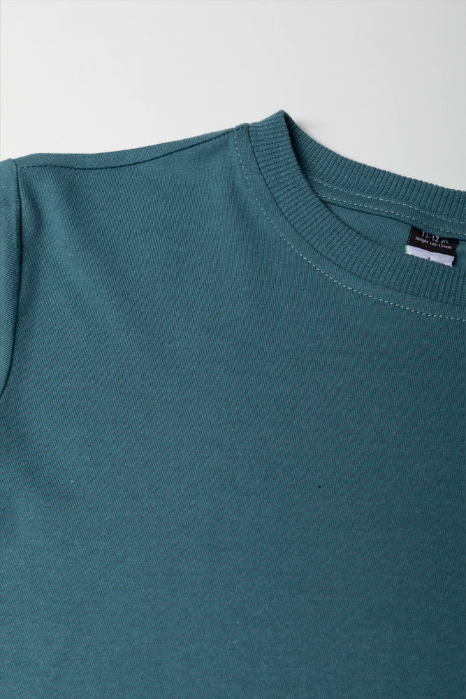 Long Sleeve T-Shirt Teal