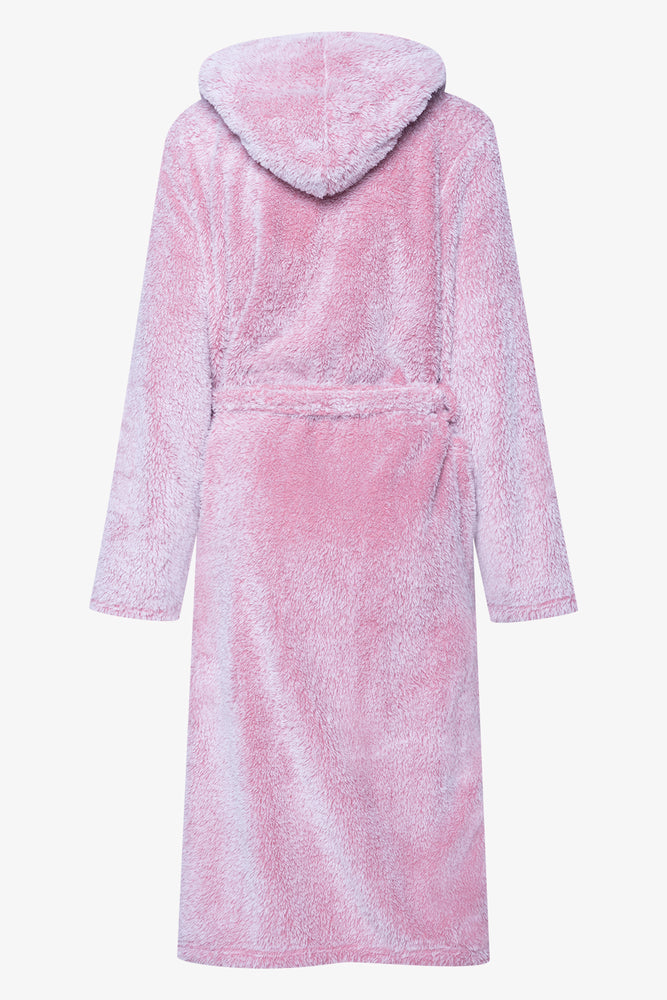 Hooded Gown Pink