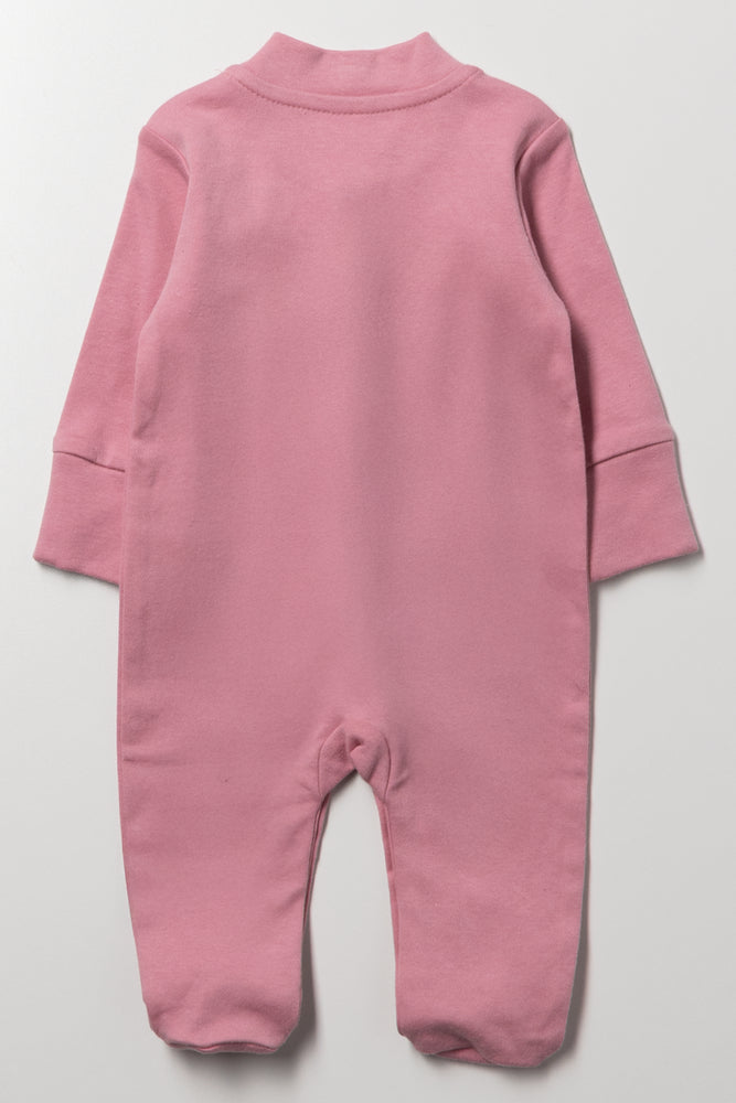 Sleepsuit Dusty Pink (2)