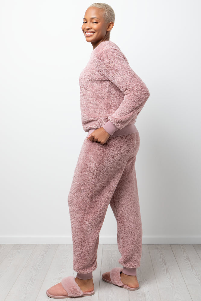 Let's Stay Home Soft Pyjamas Pink