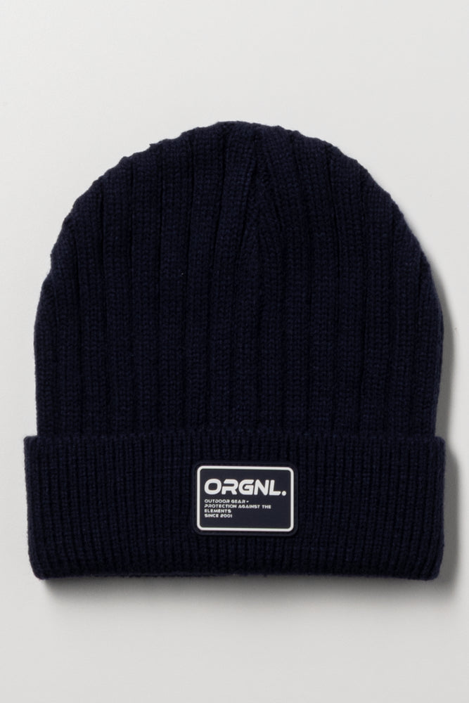 Rib Beanie Navy