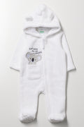Koala Babygrow White