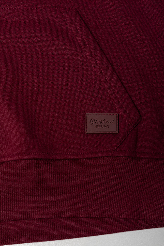 Hoodie Burgundy