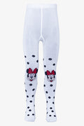 Minnie Mouse Tights White