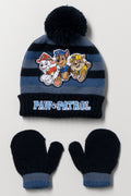 Paw Patrol 2 Piece Hat Set Blue
