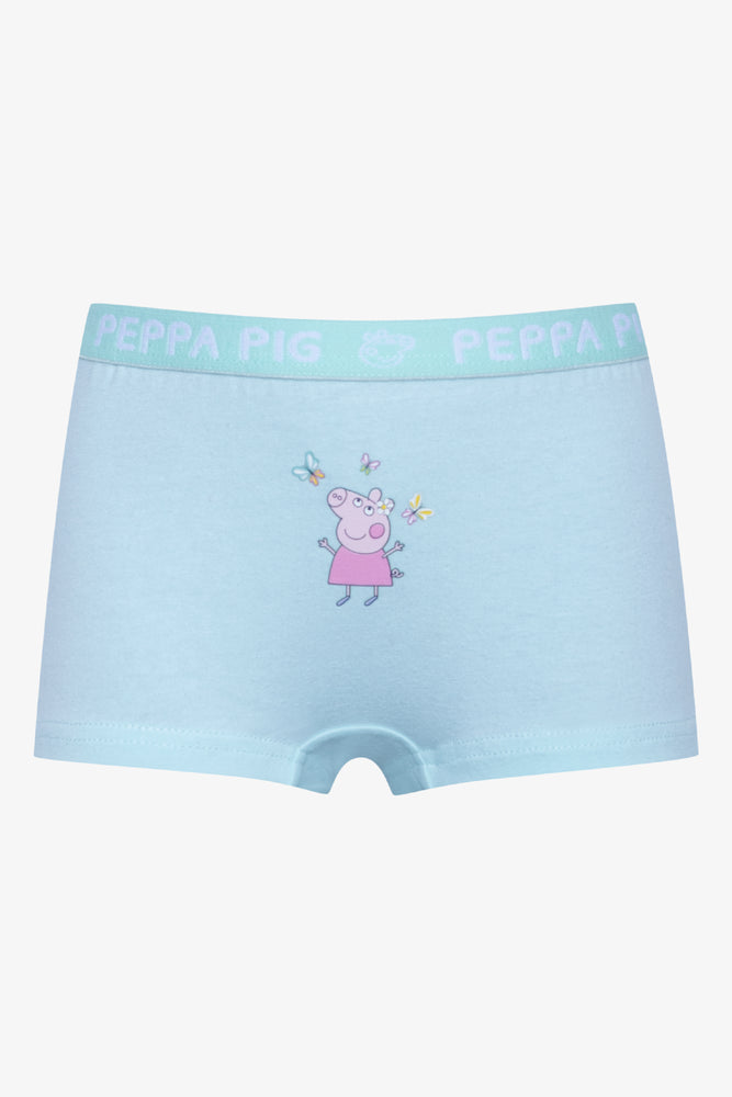 Peppa Pig 2 Pack Boyleg Panties Purple And Blue
