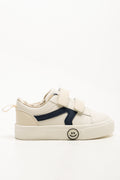 Smile Badge Sneakers White
