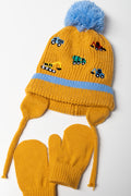 Trapper Hat Set Yellow (1)