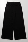 Wide Leg Trackpants Black (2)