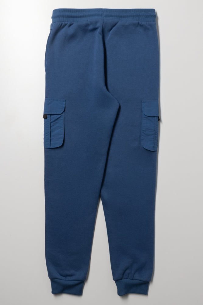 Cargo Trackpants Navy (2)