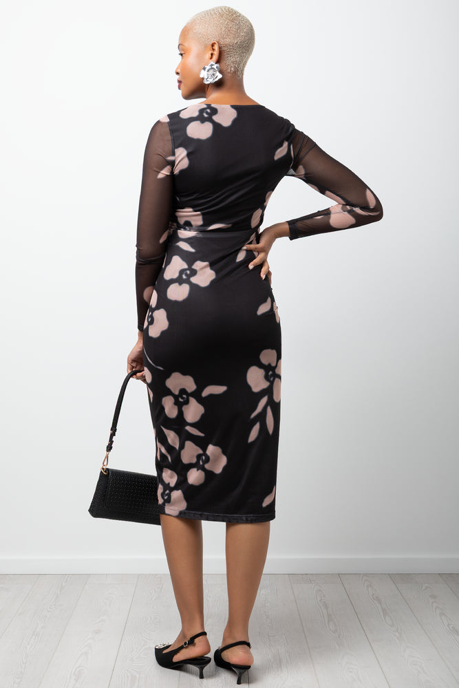 Floral Mesh Dress Black | Dresses & Jumpsuits | Ackermans Floral Mesh Dress Black | Dresses & Jumpsuits | Ackermans