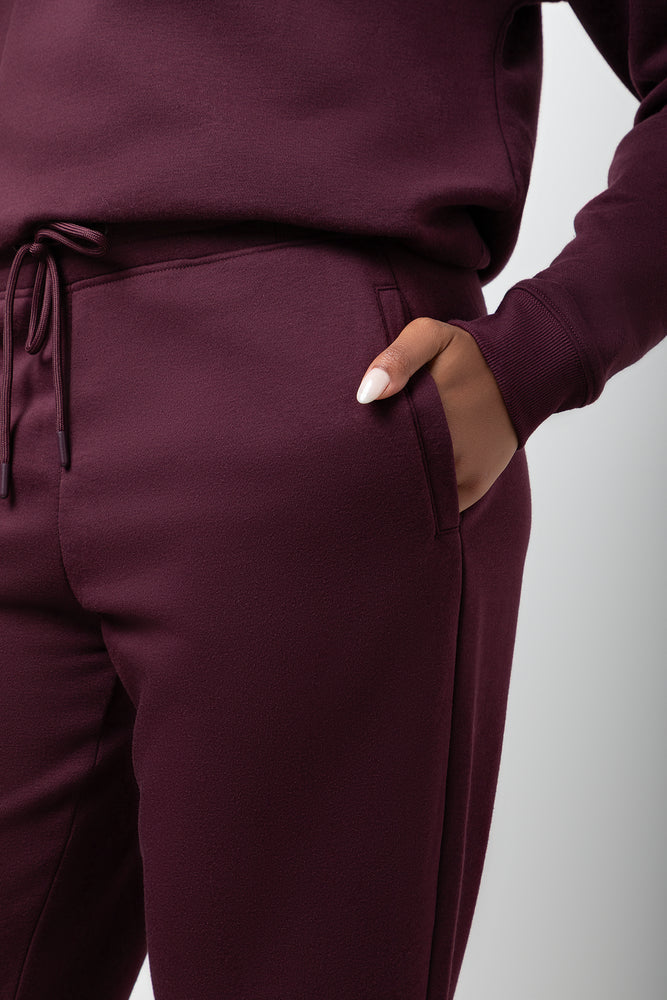 Crew Neck Top Burgundy (3)