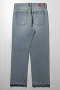 Straight Leg Denim Jeans Blue (3)