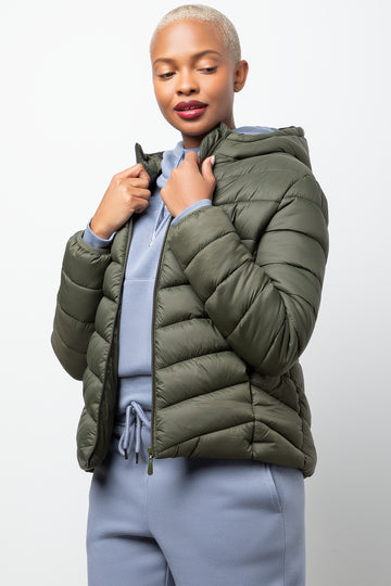 Puffer Jacket Green