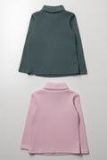 2 Pack Polonecks Pink And Green (2)