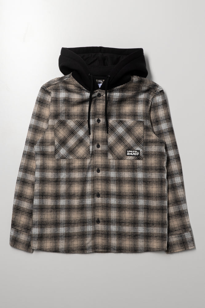 Flannel Shirt Natural
