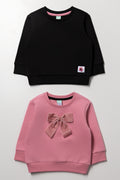 2 Pack Tracktop Pink And Charcoal