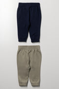 2 Pack Trackpants Green And Navy (2)