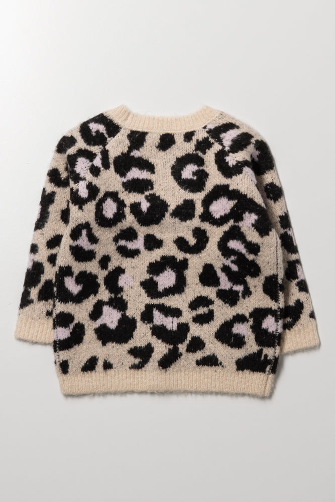 Animal Print Jersey Natural (2)