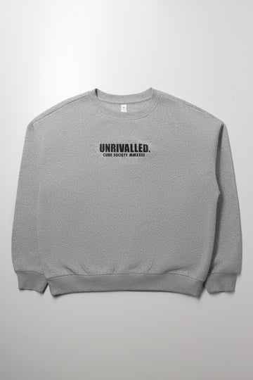 Crew Neck Tracktop Grey